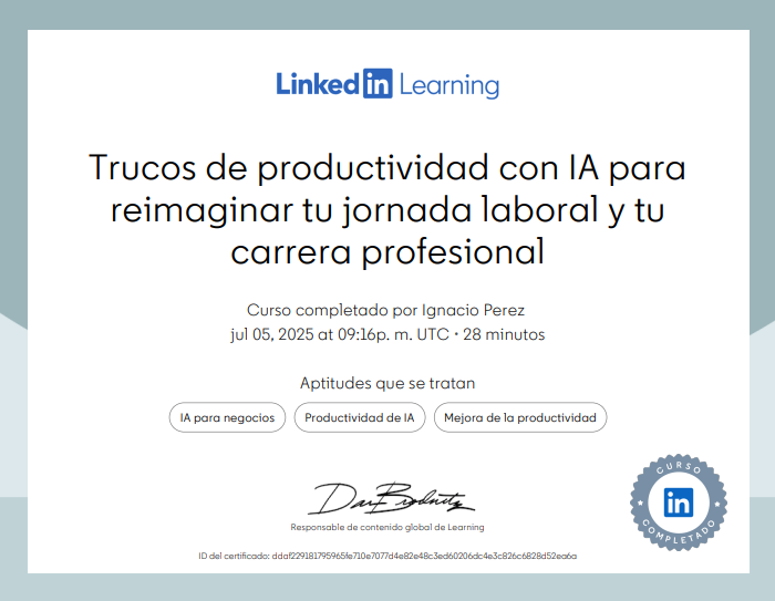 Trucos de productividad con IA